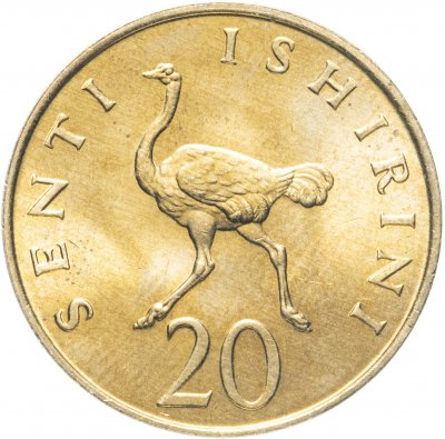 купить Танзания 20 центов 1979