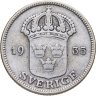Купить Швеция 50 эре (ore) 1935