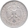 Купить Германия 1 марка 1977, знак монетного двора: "G" - Карлсруэ