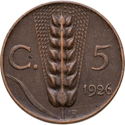 купить Италия 5 чентезимо 1926