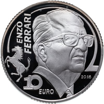 купить Италия 10 евро (euro) 2016 Энцо Феррари