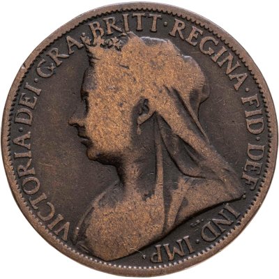 купить Великобритания 1 пенни (penny) 1900