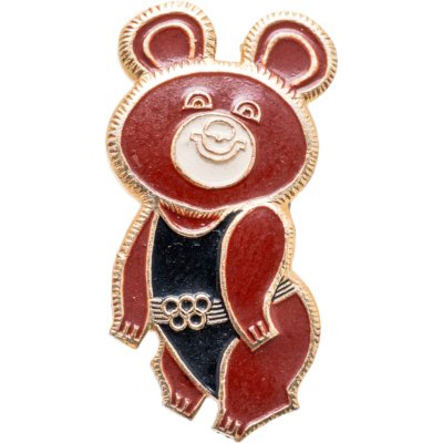 купить Знак "Олимпийский мишка. Олимпиада 80" 1980 СССР