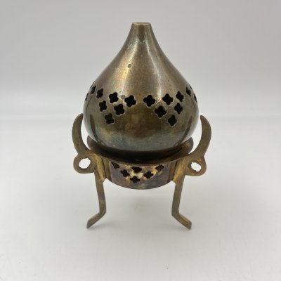 купить Ароматница для благовоний на трех ножках, латунь, Индия, 1970-1990 гг.