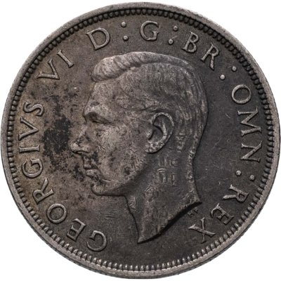 купить Великобритания 1/2 кроны (crown) 1942