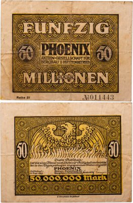 купить Германия, Дюссельдорф 50000000 марок 1923