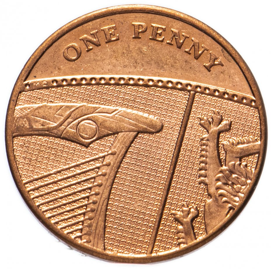купить Великобритания 1 пенни (penny) 2008-2015