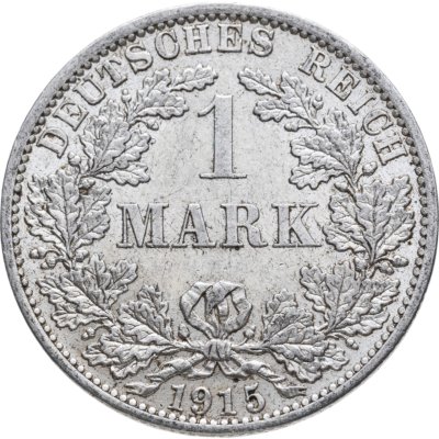 купить Германия 1 марка 1915 Знак монетного двора: "A" - Берлин