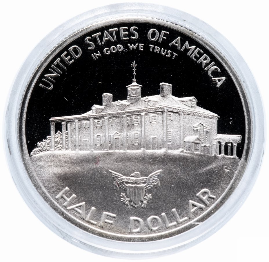 купить США 50 центов 1982 Proof "250 лет со дня рождения Джорджа Вашингтона"