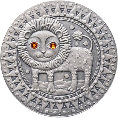 купить Беларусь 20 рублей 2009 "Знак зодиака - лев"