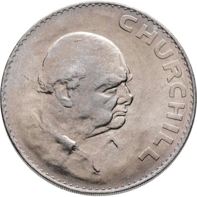 купить Великобритания 1 крона 1965 "Сэр Уинстон Черчилль"