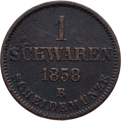 купить Ольденбург 1 шварен 1858