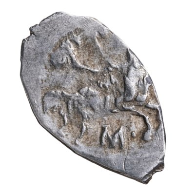 купить Василий III Иванович, Денга чекан Москвы "Всадник / Надпись вязью" (М) R7