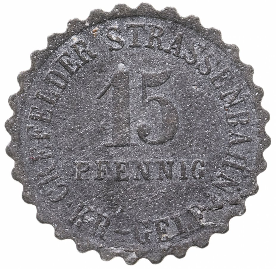 купить Германия Рейнская провинция, транспортный жетон 15 пфеннигов 1917