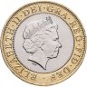 Купить Великобритания 2 фунта (pounds) 2005 "400 лет "Пороховому заговору"