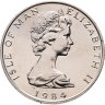 Купить Остров Мэн 5 пенсов (pence) 1984 "500 лет Геральдической палате "