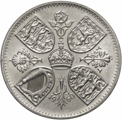 купить Великобритания 5 шиллингов (shillings) 1960 "Британская выставка в Нью-Йорке"