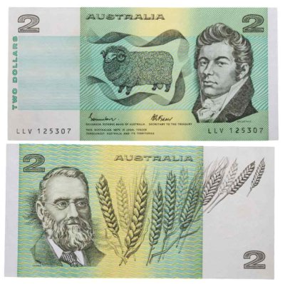 купить Австралия 2 доллара 1974 - 1985 "Джон МакАртур"