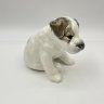 Купить Статуэтка "Щенок", скульптор Е.М. Гуревич, фаянс, роспись, Конаковский фаянсовый завод им. М.И. Калинина (ЗиК Конаково), СССР, 1958 г.