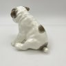 Купить Статуэтка "Щенок", скульптор Е.М. Гуревич, фаянс, роспись, Конаковский фаянсовый завод им. М.И. Калинина (ЗиК Конаково), СССР, 1958 г.