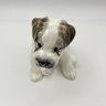Купить Статуэтка "Щенок", скульптор Е.М. Гуревич, фаянс, роспись, Конаковский фаянсовый завод им. М.И. Калинина (ЗиК Конаково), СССР, 1958 г.