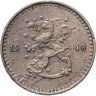 Купить Финляндия 25 пенни (pennia) 1940  Медно-никелевый сплав /серый цвет/
