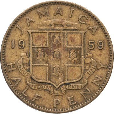 купить Ямайка 1/2 пенни (penny) 1959