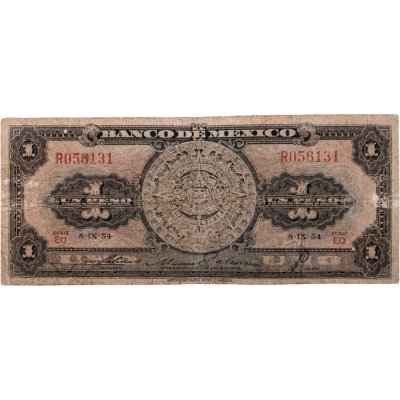 купить Мексика 1 песо 1954