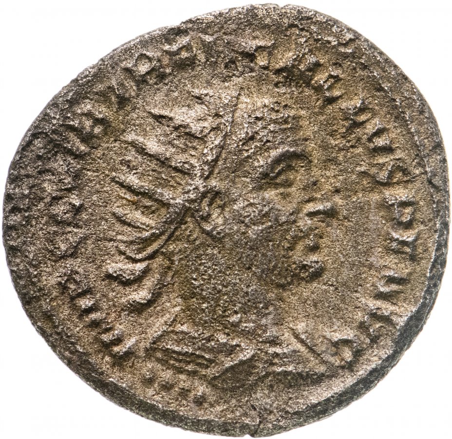 купить Римская империя, Требониан Галл, 251-253 гг, антониниан (реверс: храм с 6 колоннами и божеством в центре)