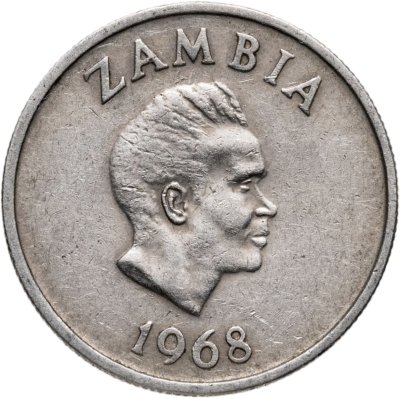 купить Замбия 5 нгве (ngwee) 1968