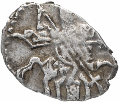 Купить Совместное правление Ивана V и Петра I с именем Петра, Копейка чекан Москвы.