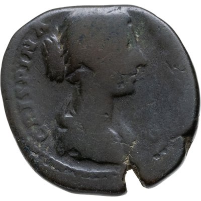 купить Римская империя , Криспина, супруга Коммода, 180-183 годы, Асс. (Юнона)
