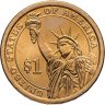Купить США 1 доллар 2015 "33-й президент США - Гарри Трумэн", знак монетного двора: "D" - Денвер