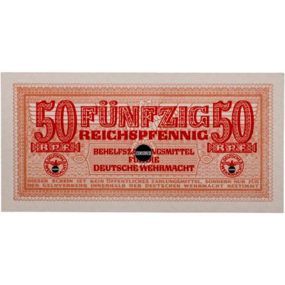 купить Германия, Третий Рейх 50 рейхспфеннигов 1940-1945 для Вермахта