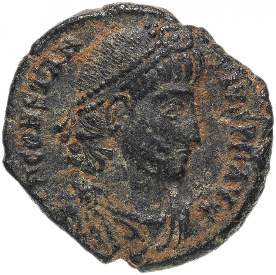 купить Римская империя, Констанций II, 337-361 годы, нуммий. (Феникс)
