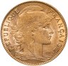 Купить Франция 10 франков (francs) 1899 Петух на реверсе