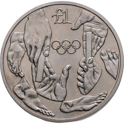 купить Кипр 1 фунт (pound) 1992 "XXV летние Олимпийские игры, Барселона '92"