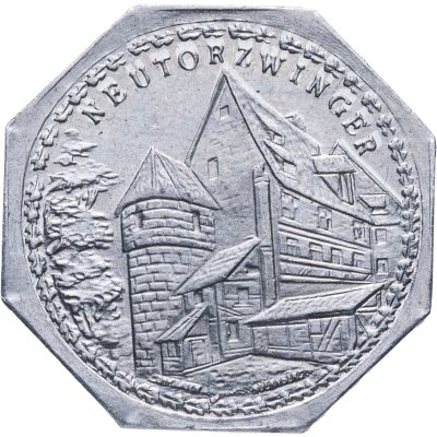 купить Германия (Нюрнберг) нотгельд 20 пфеннигов 1921 "Питомник" трамвайный жетон