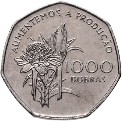 купить Сан-Томе и Принсипи 1000 добр (dobras) 1997