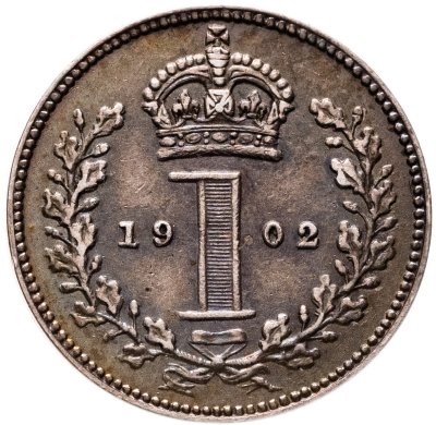 купить Великобритания 1 пенни 1902 Маунди - Эдуард VII