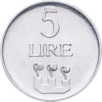 купить Сан-Марино 5 лир (lire) 1972