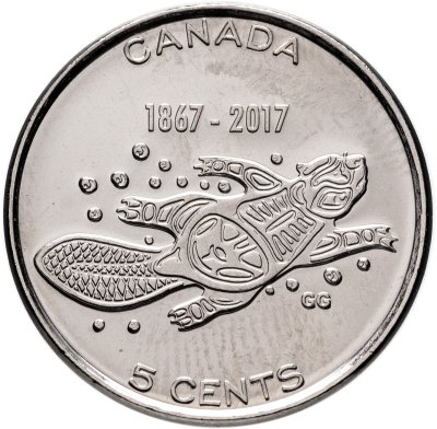 купить Канада 5 центов (cents) 2017 "150 лет Конфедерации Канада - Живые традиции"