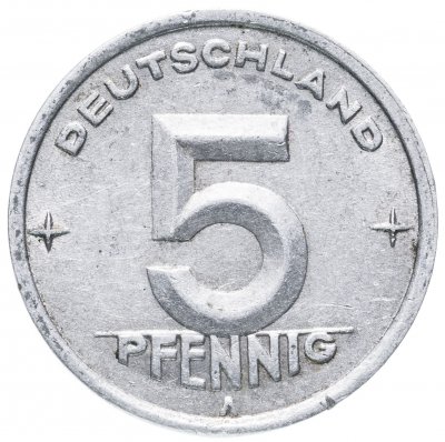 купить Германия 5 пфеннигов 1949 A