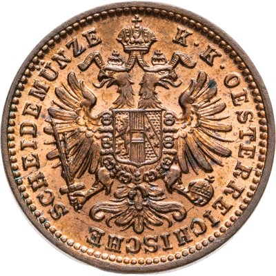 купить Австро-Венгрия 1 крейцер (kreuzer) 1885 для Австрии