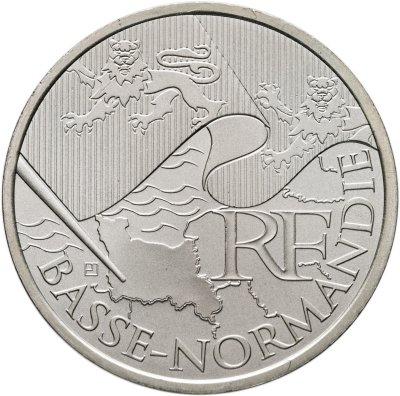 купить Франция 10 евро 2010 "Регионы Франции - Нижняя Нормандия"