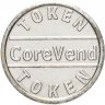 Купить Ирландия  жетон игрового автомата "Core Vend Token"