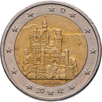 купить Германия 2 евро 2012 D "Федеральные земли Германии: Бавария"