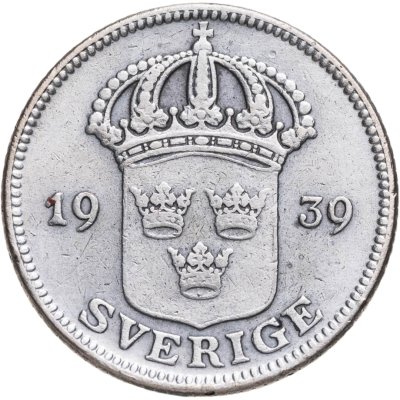 купить Швеция 50 эре (ore) 1939