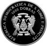Купить Сан-Томе и Принсипи 1000 добр (dobras) 1996 "XXVI летние Олимпийские Игры, Атланта 1996 - Плавание"