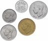 Купить Люксембург набор из 5-ти монет 1965-1984, случайная дата